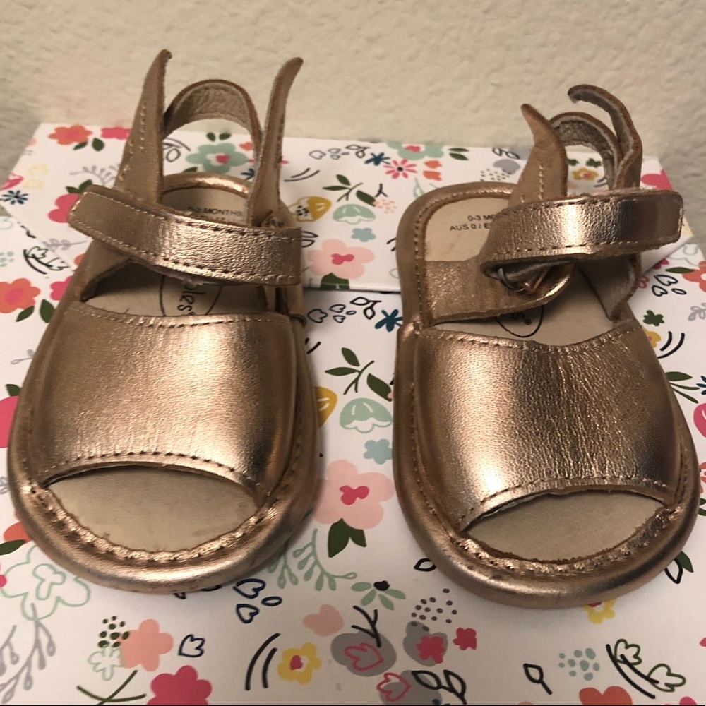 Old Soles Baby Girl Flying Sandals Copper Sandal😍